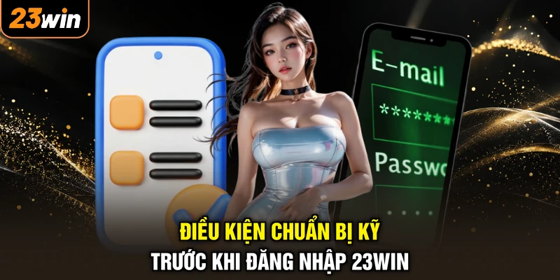 Đăng Nhập 23WIN - Kết Nối Nhanh Chóng, Săn Quà Thần Tốc 1 Điều kiện chuẩn bị kỹ trước khi đăng nhập 23WIN