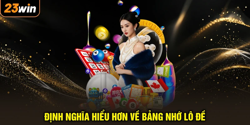 Bảng Nhớ Lô Đề - Soi Cầu Bắt Gọn, Trúng Trọn Bạc Vàng 2 Định nghĩa hiểu hơn về bảng nhớ lô đề