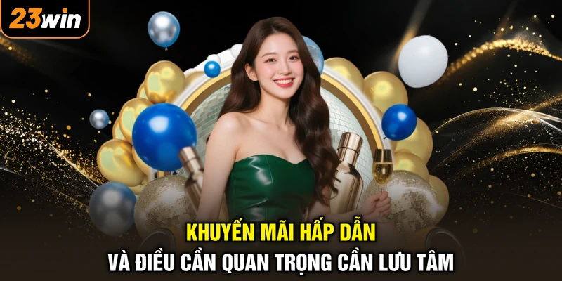 Khuyến Mãi 23WIN - Săn Ngay Quà Lớn, Đón Trọn Niềm Vui 3 Khuyến mãi hấp dẫn và điều cần quan trọng cần lưu tâm