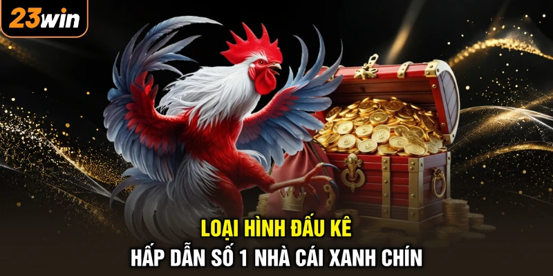 Đá Gà 23WIN - Sới Đấu Rực Lửa, Rinh Thưởng Một Không Hai 2 Loại hình đấu kê hấp dẫn số 1 nhà cái xanh chín