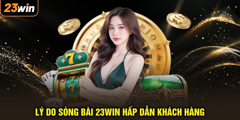 Lý do sòng bài 23WIN hấp dẫn khách hàng