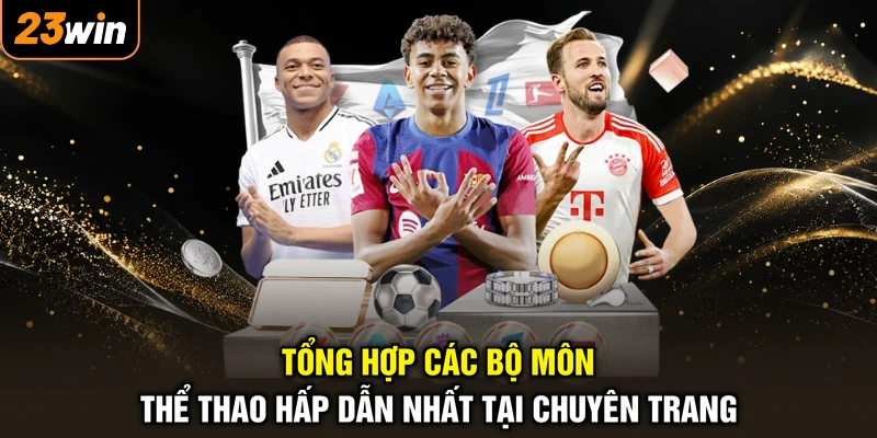 Tổng hợp các bộ môn thể thao hấp dẫn nhất tại chuyên trang